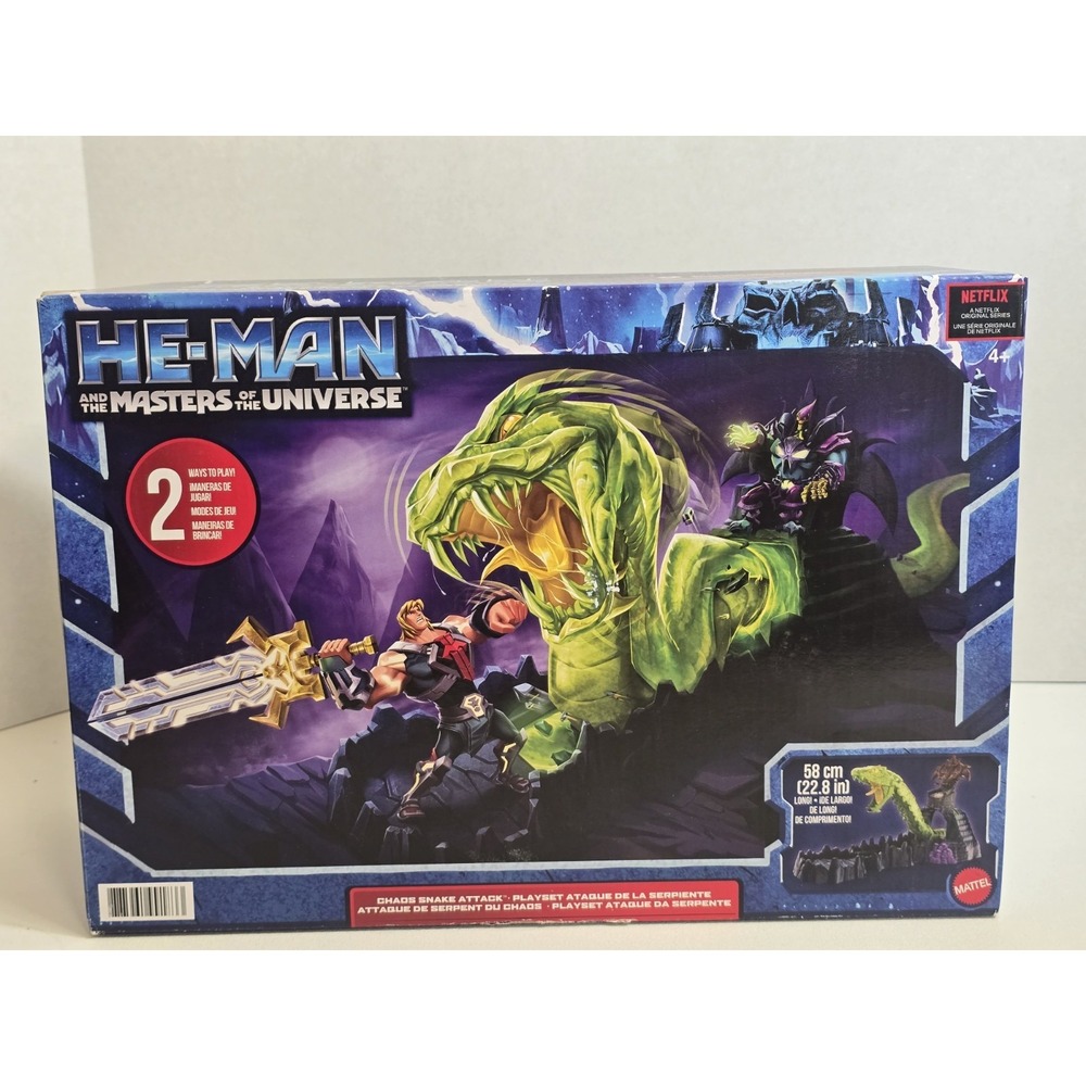 Mattel He-Man And The Masters of the Universe Chaos Snake Attack Playset 2021 **